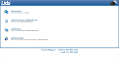 Desktop Screenshot of portal.lids.com